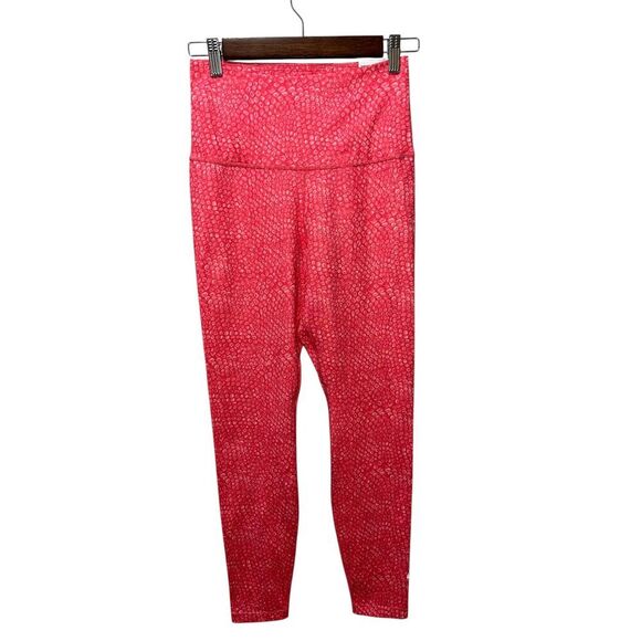 Nike Women's Dri-Fit 7/8 Printed Leggings Size Small Sea Coral Athletic - Picture 6 of 11